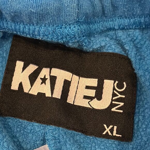 Katie J NYC Kids Blue Jogger Pants - Size XL - Picture 4 of 6